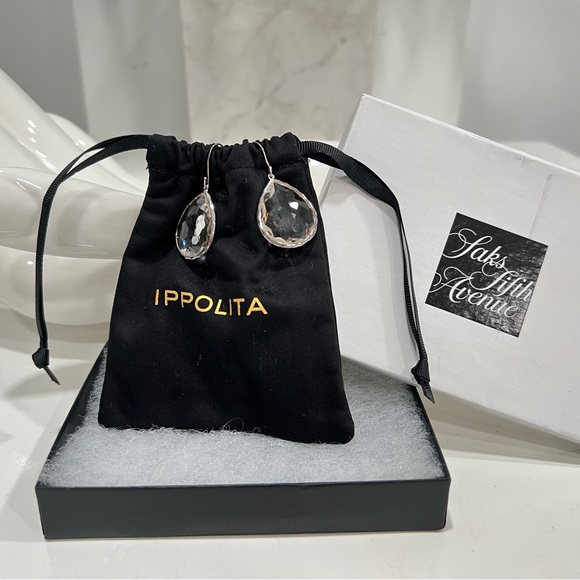 Ippolita Small Teardrop Earrings in Sterling Silver - Picture 3 of 8